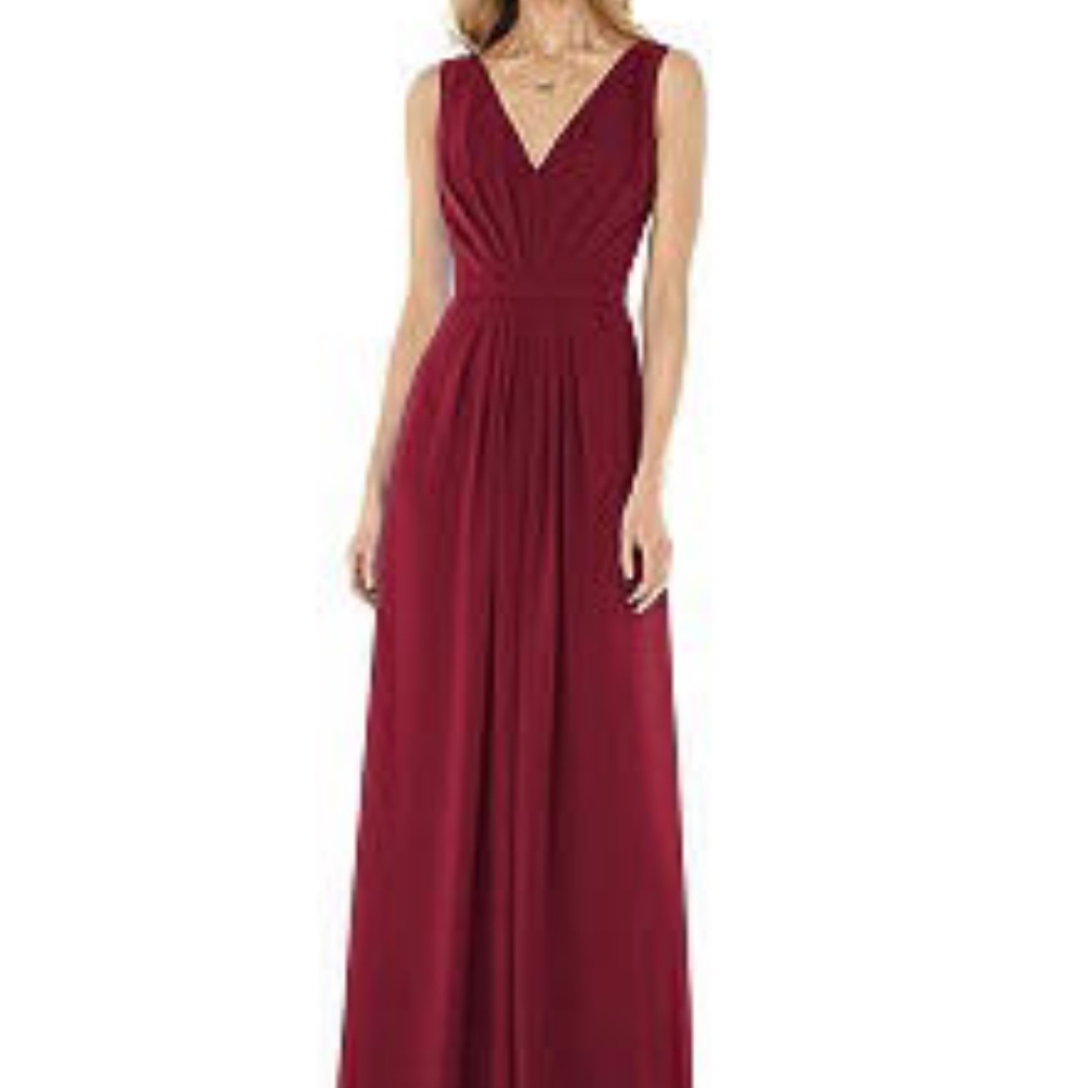 Social Bridesmaid Dress 8157 - Burgundy - Size 8